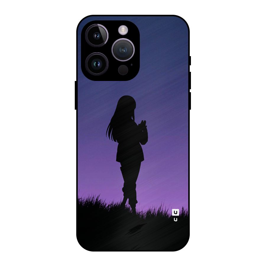 Hinata Shadow Metal Back Case for iPhone 14 Pro Max
