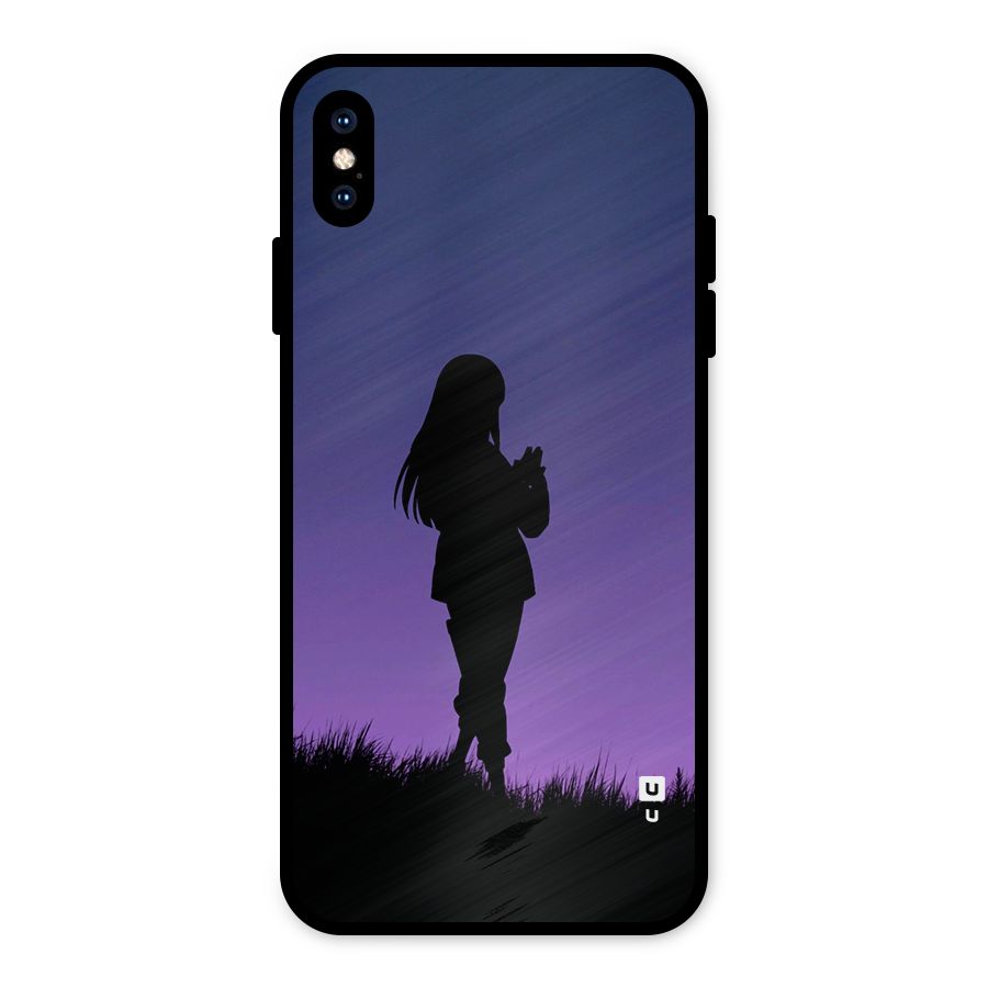 Hinata Shadow Metal Back Case for iPhone XS Max