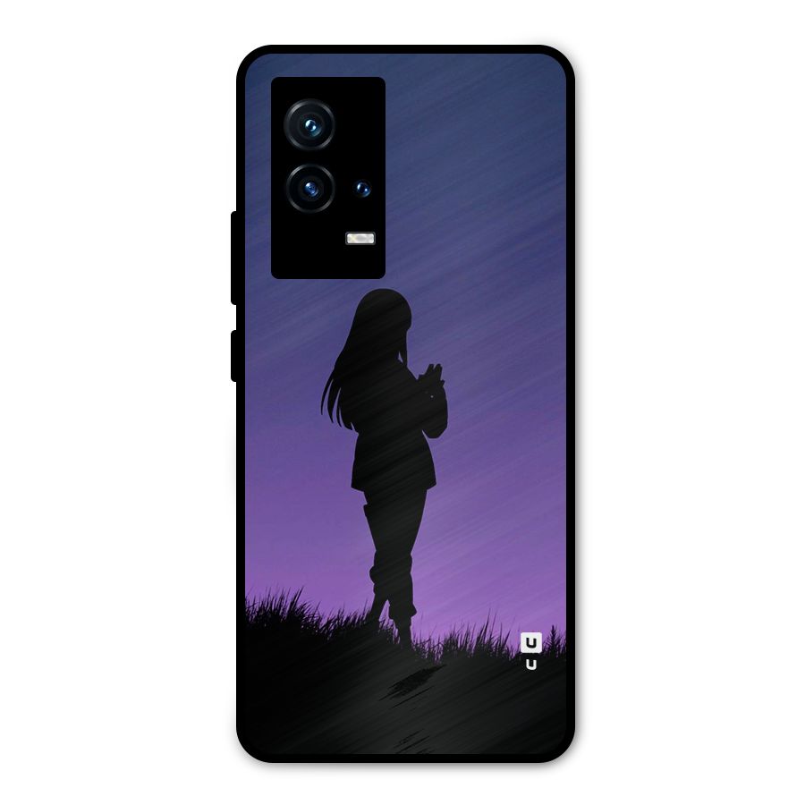 Hinata Shadow Metal Back Case for iQOO 9 5G
