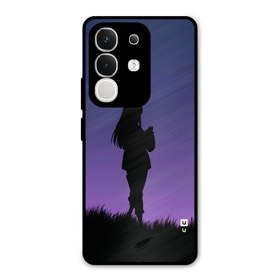 Hinata Shadow Metal Back Case for iQOO Z10x