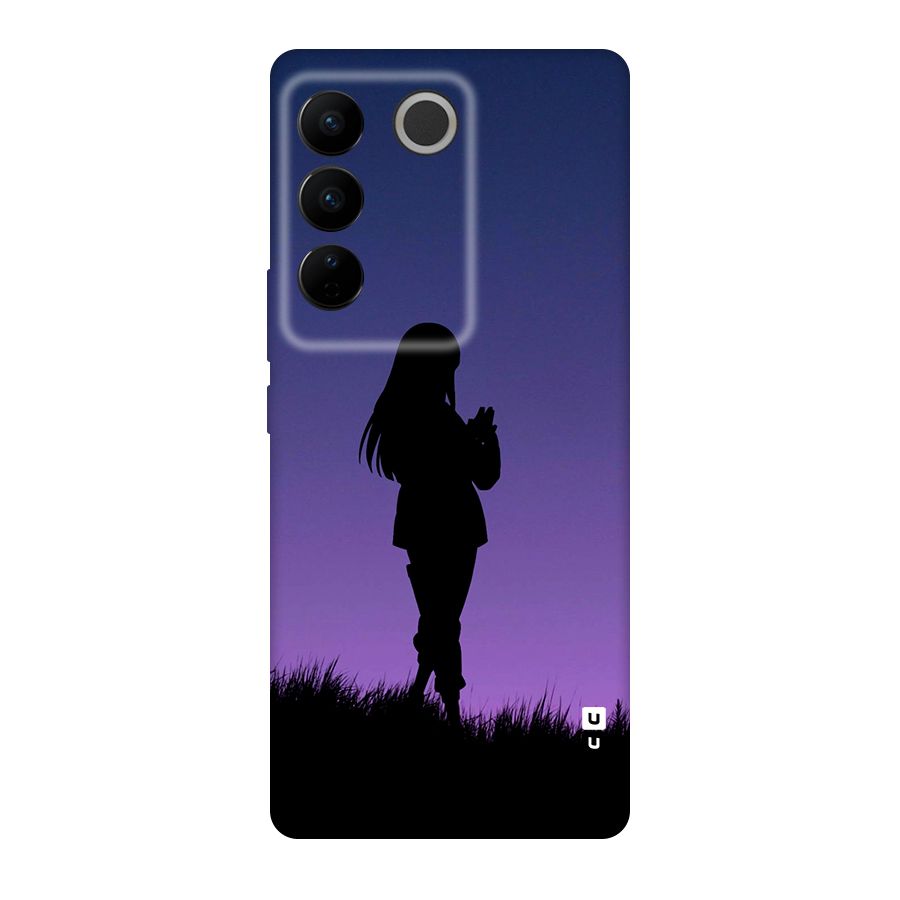 Hinata Shadow Original Polycarbonate Back Case for Vivo V27