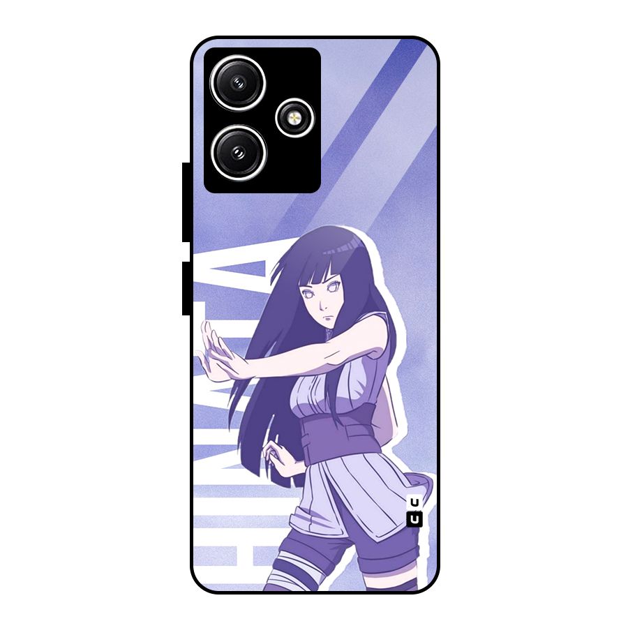 Hinata Stance Glass Back Case for Poco M6 Pro