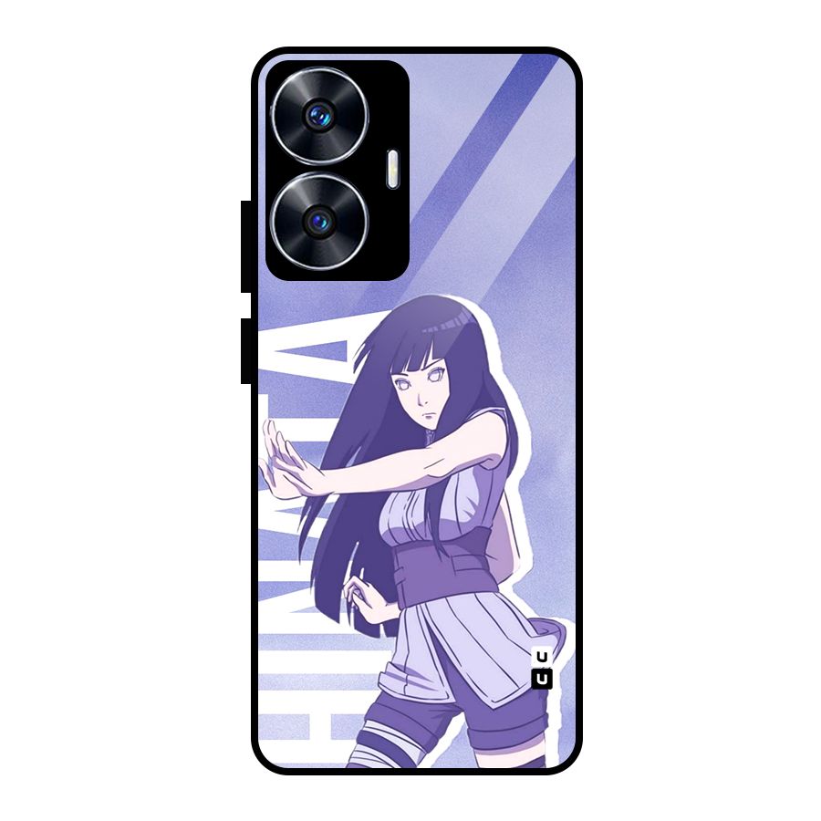 Hinata Stance Glass Back Case for Realme Narzo N55