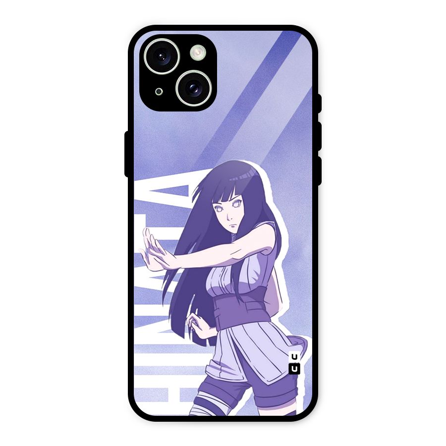 Hinata Stance Glass Back Case for iPhone 15 Plus