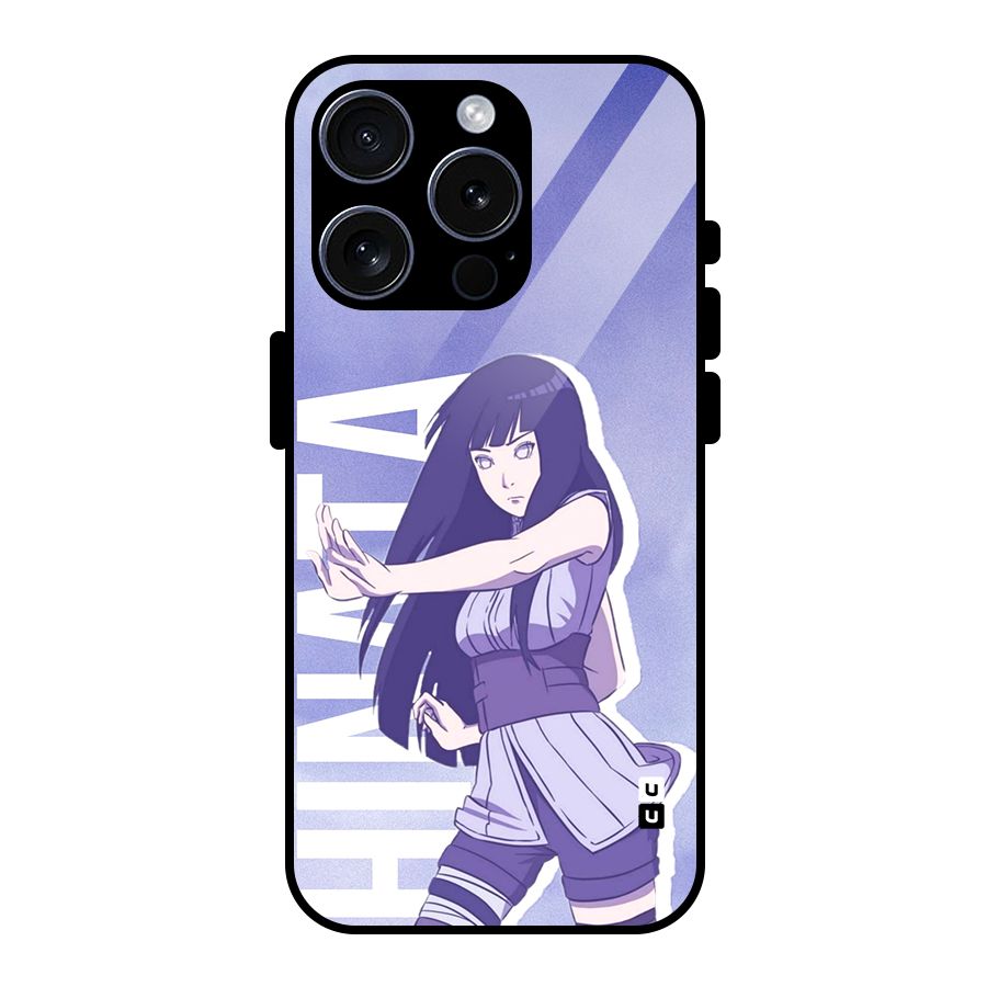Hinata Stance Glass Back Case for iPhone 15 Pro