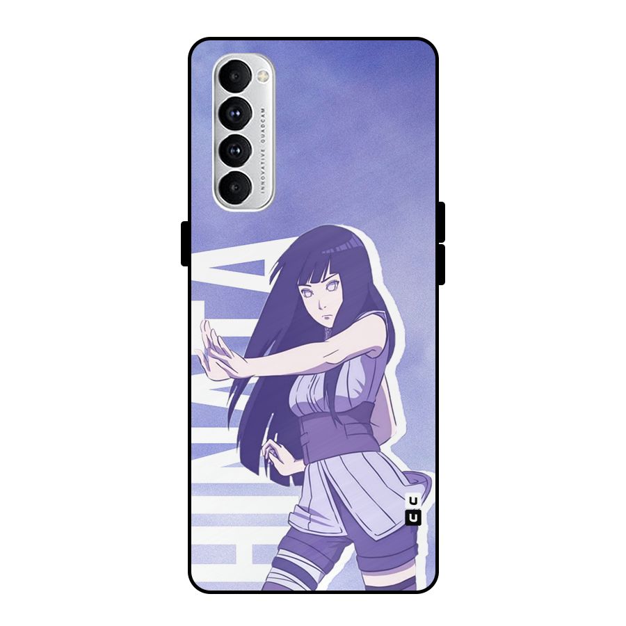 Hinata Stance Metal Back Case for Oppo Reno4 Pro