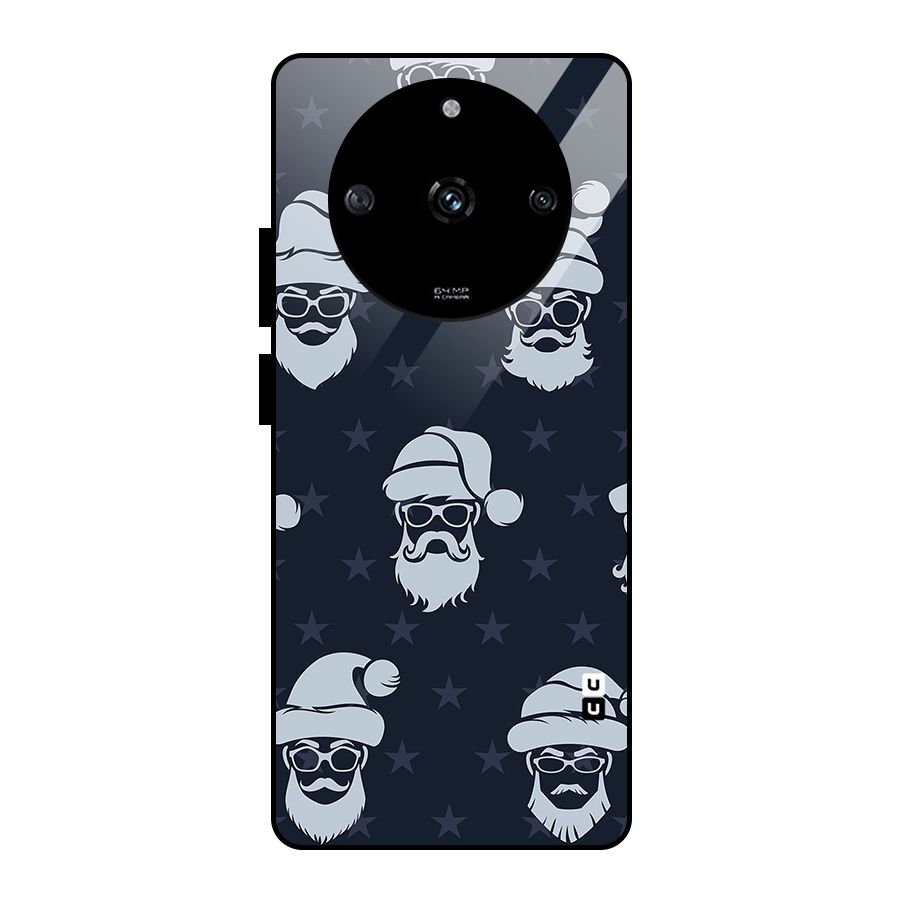Hipster Santa Glass Back Case for Realme Narzo 60 5G