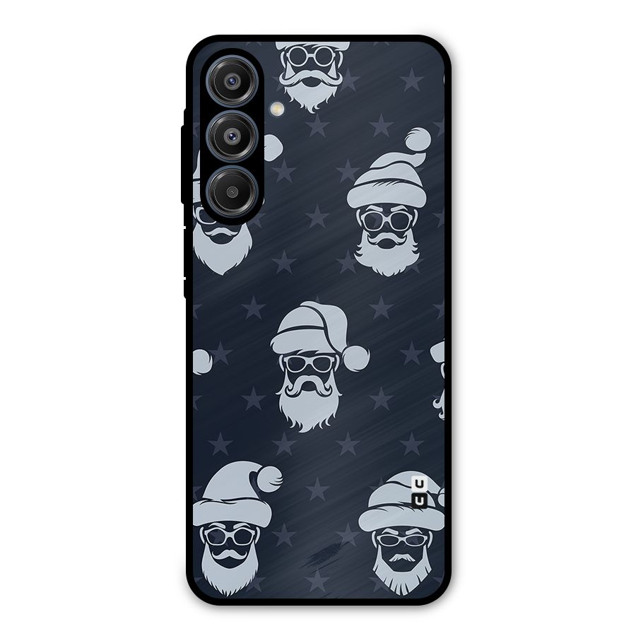 Hipster Santa Metal Back Case for Galaxy A16 5G