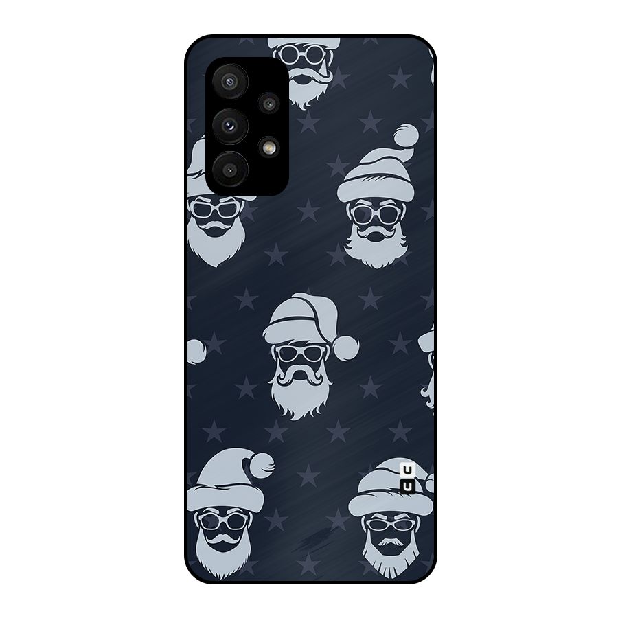 Hipster Santa Metal Back Case for Galaxy A23