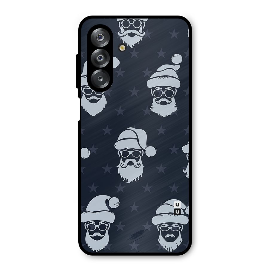 Hipster Santa Metal Back Case for Galaxy A26