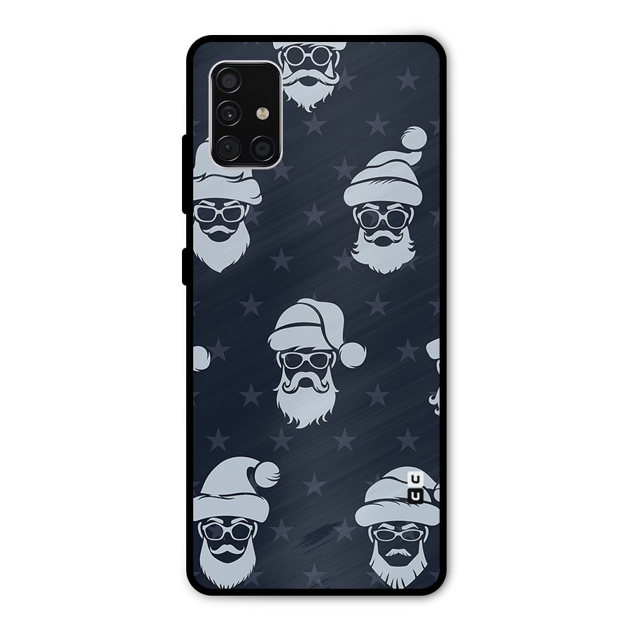 Hipster Santa Metal Back Case for Galaxy A51