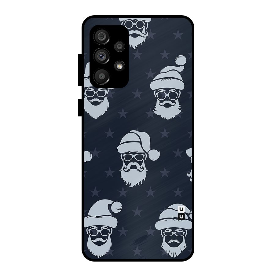 Hipster Santa Metal Back Case for Galaxy A73 5G