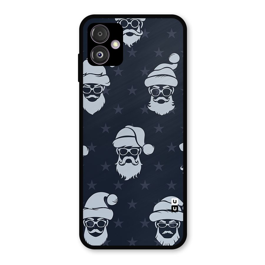 Hipster Santa Metal Back Case for Galaxy F14