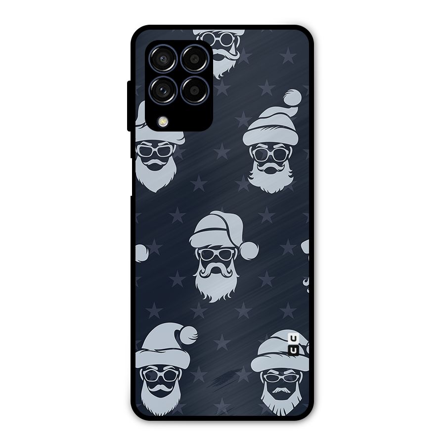 Hipster Santa Metal Back Case for Galaxy M53 5G