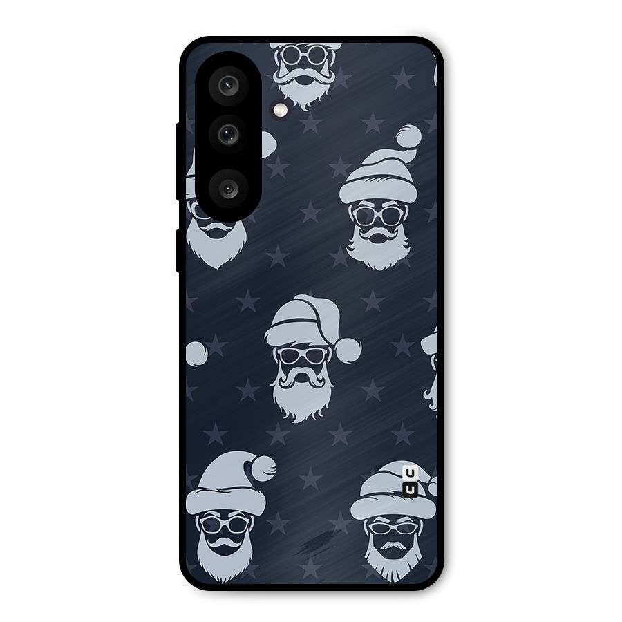 Hipster Santa Metal Back Case for Galaxy M56