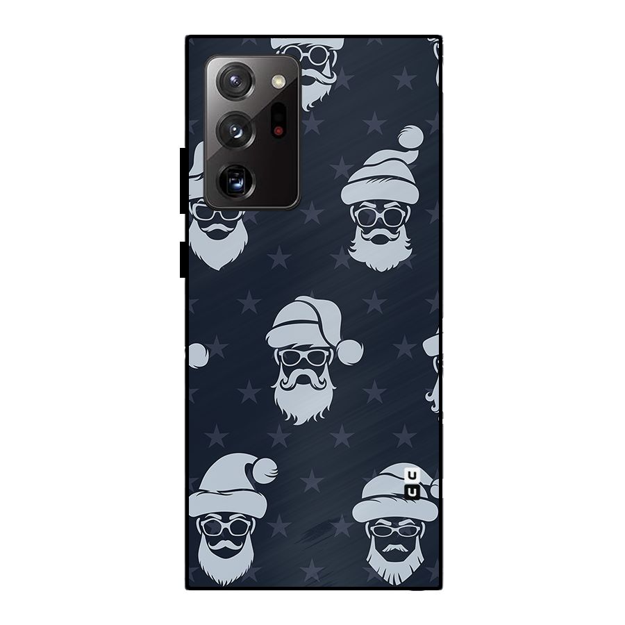 Hipster Santa Metal Back Case for Galaxy Note 20 Ultra