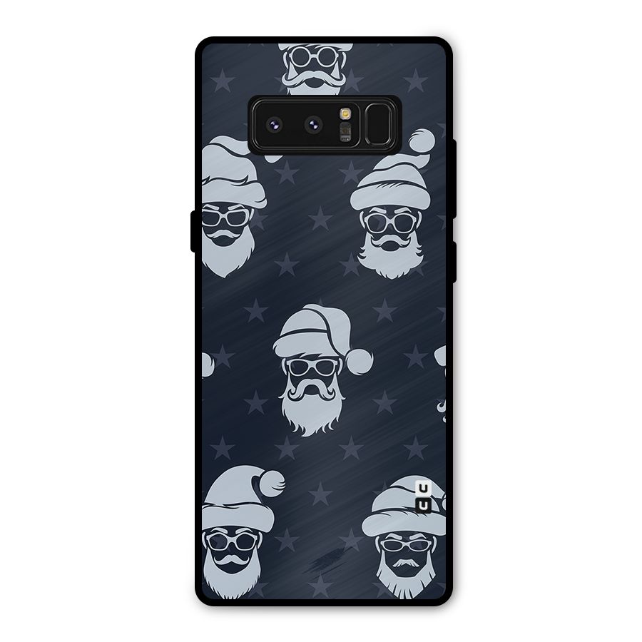 Hipster Santa Metal Back Case for Galaxy Note 8