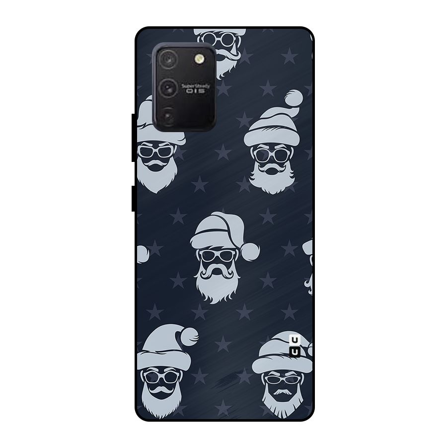 Hipster Santa Metal Back Case for Galaxy S10 Lite