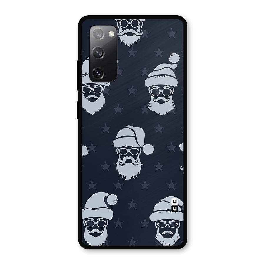 Hipster Santa Metal Back Case for Galaxy S20 FE
