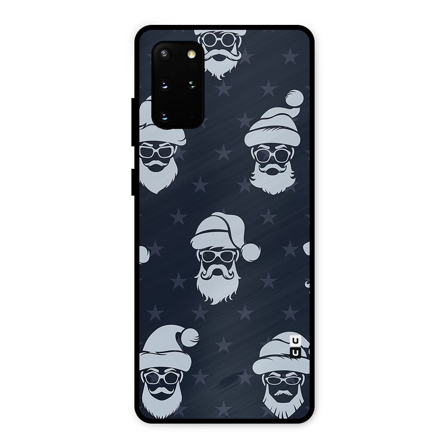 Hipster Santa Metal Back Case for Galaxy S20 Plus
