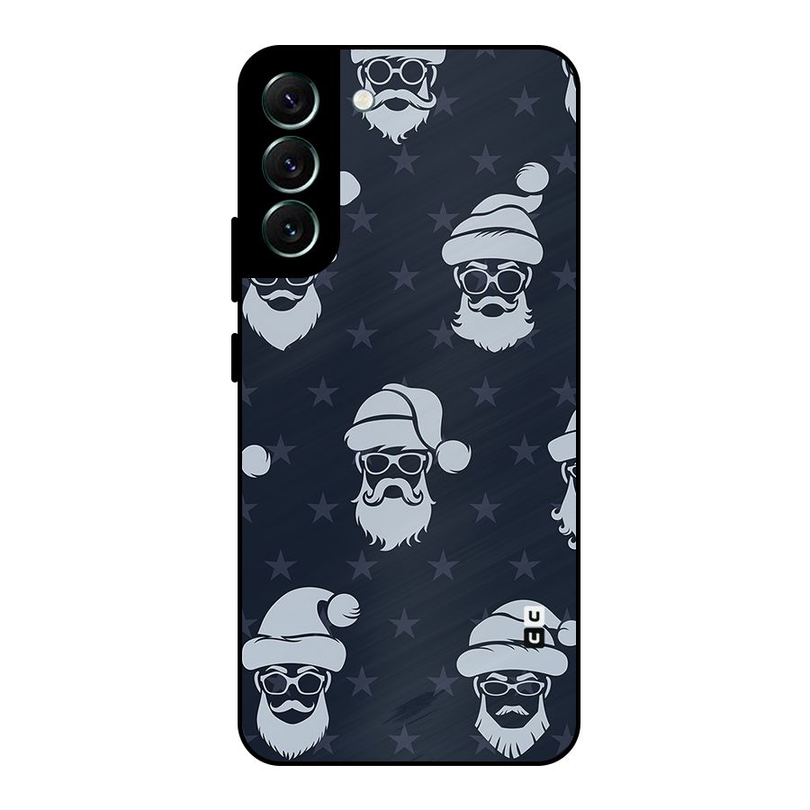 Hipster Santa Metal Back Case for Galaxy S22 Plus 5G