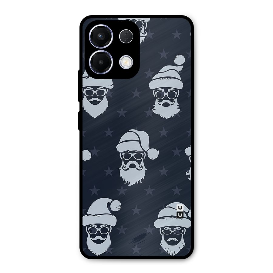 Hipster Santa Metal Back Case for Oppo K13
