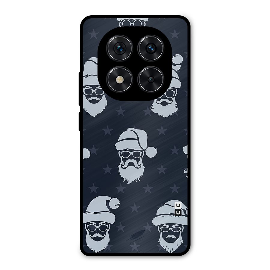 Hipster Santa Metal Back Case for Poco X7