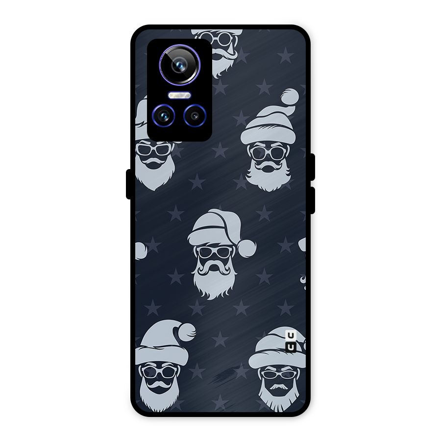 Hipster Santa Metal Back Case for Realme GT Neo 3