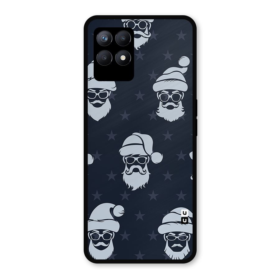 Hipster Santa Metal Back Case for Realme Narzo 50