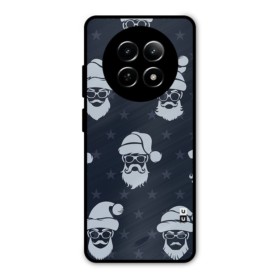 Hipster Santa Metal Back Case for Realme Narzo N65