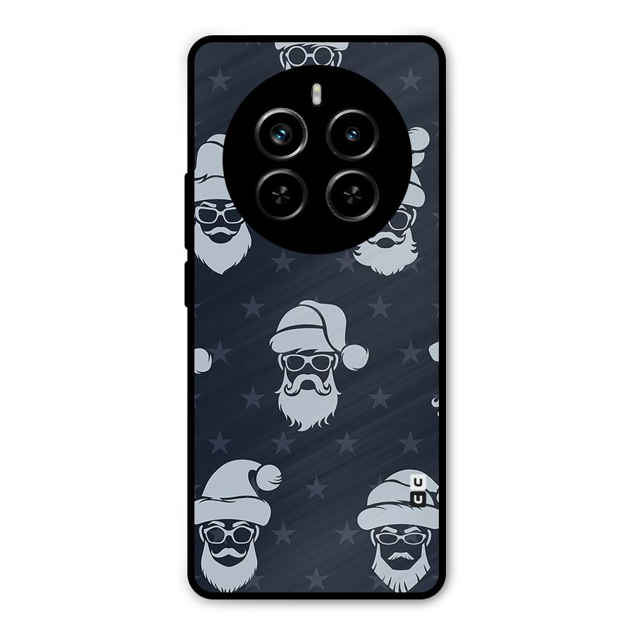 Hipster Santa Metal Back Case for Realme P1 Pro