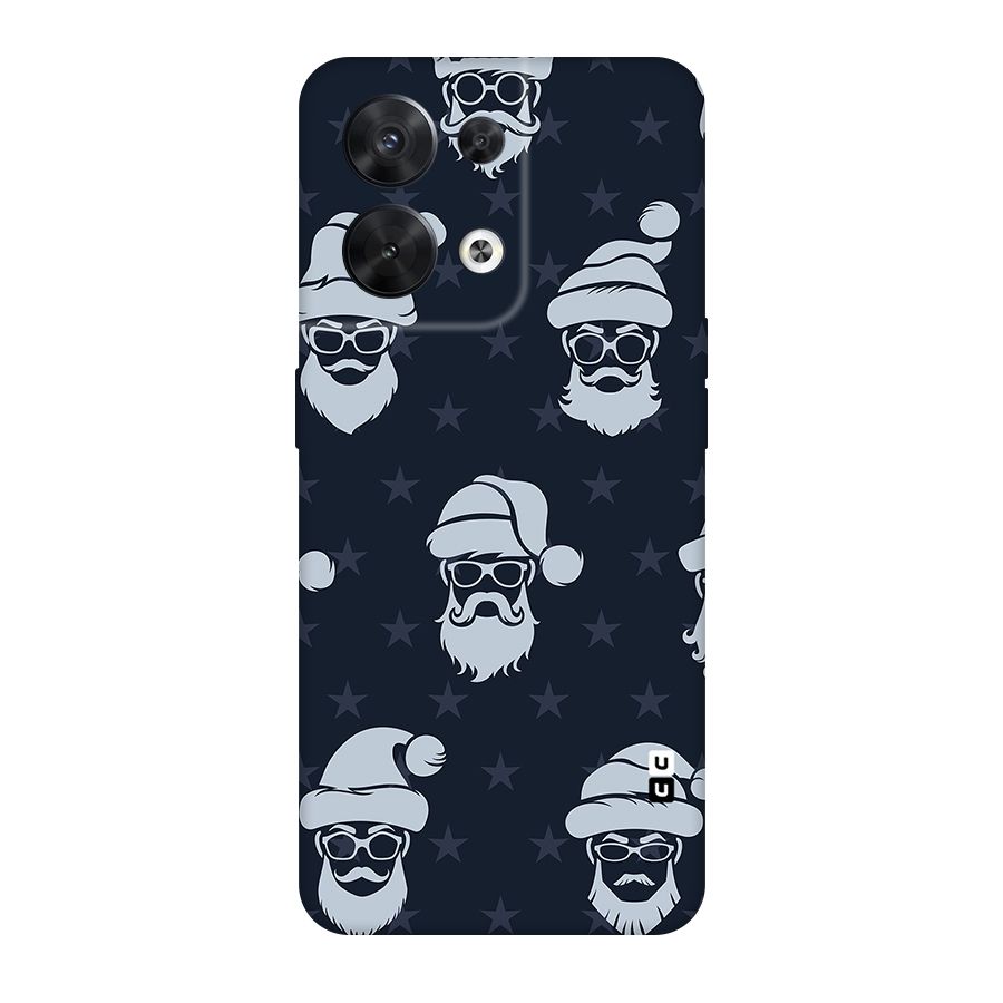Hipster Santa Original Polycarbonate Back Case for Oppo Reno8 5G