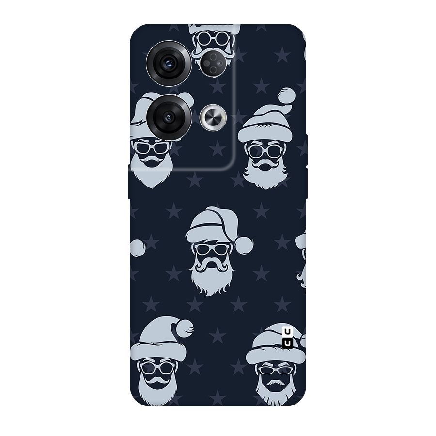 Hipster Santa Original Polycarbonate Back Case for Oppo Reno8 Pro 5G