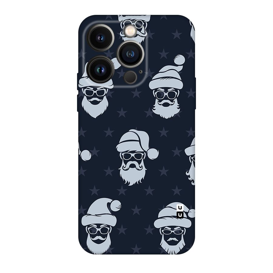 Hipster Santa Original Polycarbonate Back Case for iPhone 14 Pro