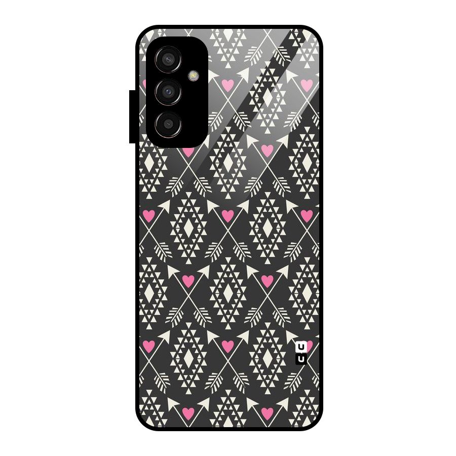 Hit Arrow Love Glass Back Case for Galaxy F13