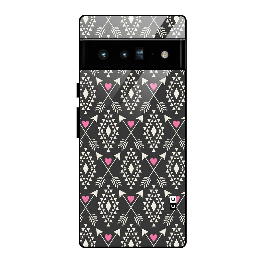 Hit Arrow Love Glass Back Case for Google Pixel 6 Pro