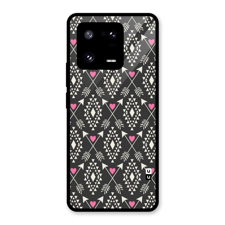 Hit Arrow Love Glass Back Case for Xiaomi 13 Pro