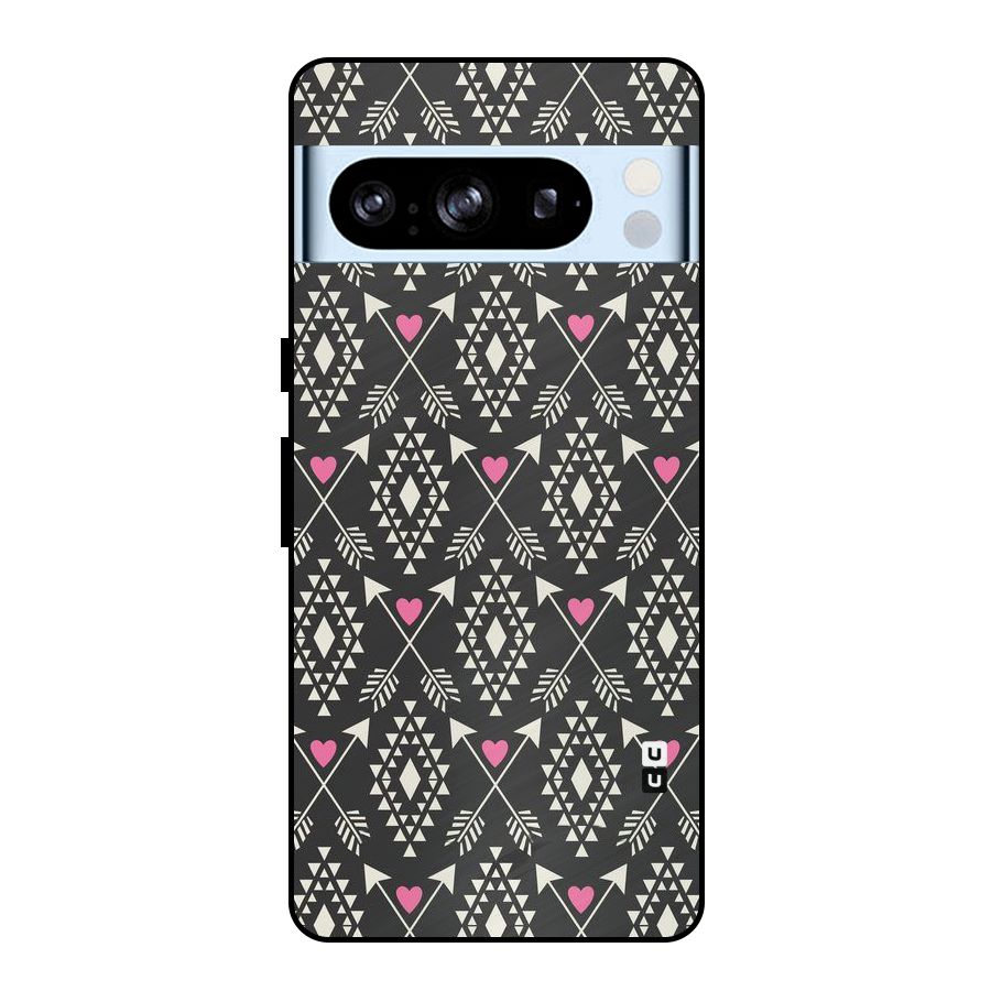 Hit Arrow Love Metal Back Case for Google Pixel 8 Pro