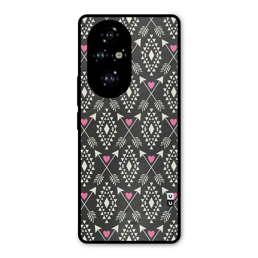 Hit Arrow Love Metal Back Case for Honor 200 Pro