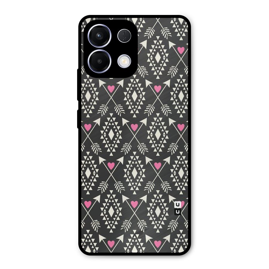 Hit Arrow Love Metal Back Case for Oppo K13
