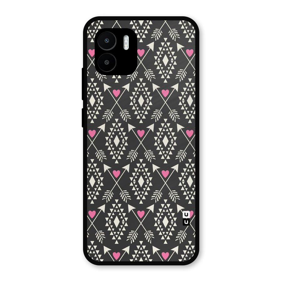 Hit Arrow Love Metal Back Case for Redmi A2