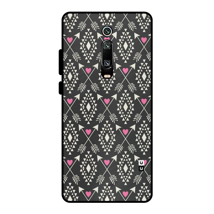 Hit Arrow Love Metal Back Case for Redmi K20