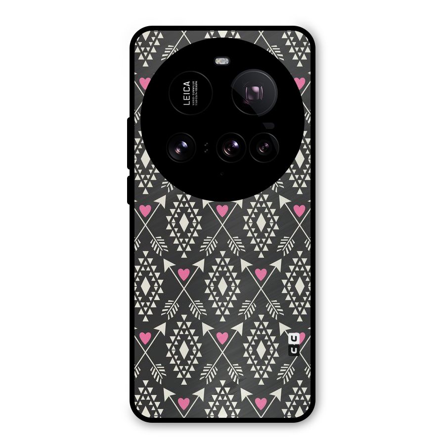 Hit Arrow Love Metal Back Case for Xiaomi 15 Ultra