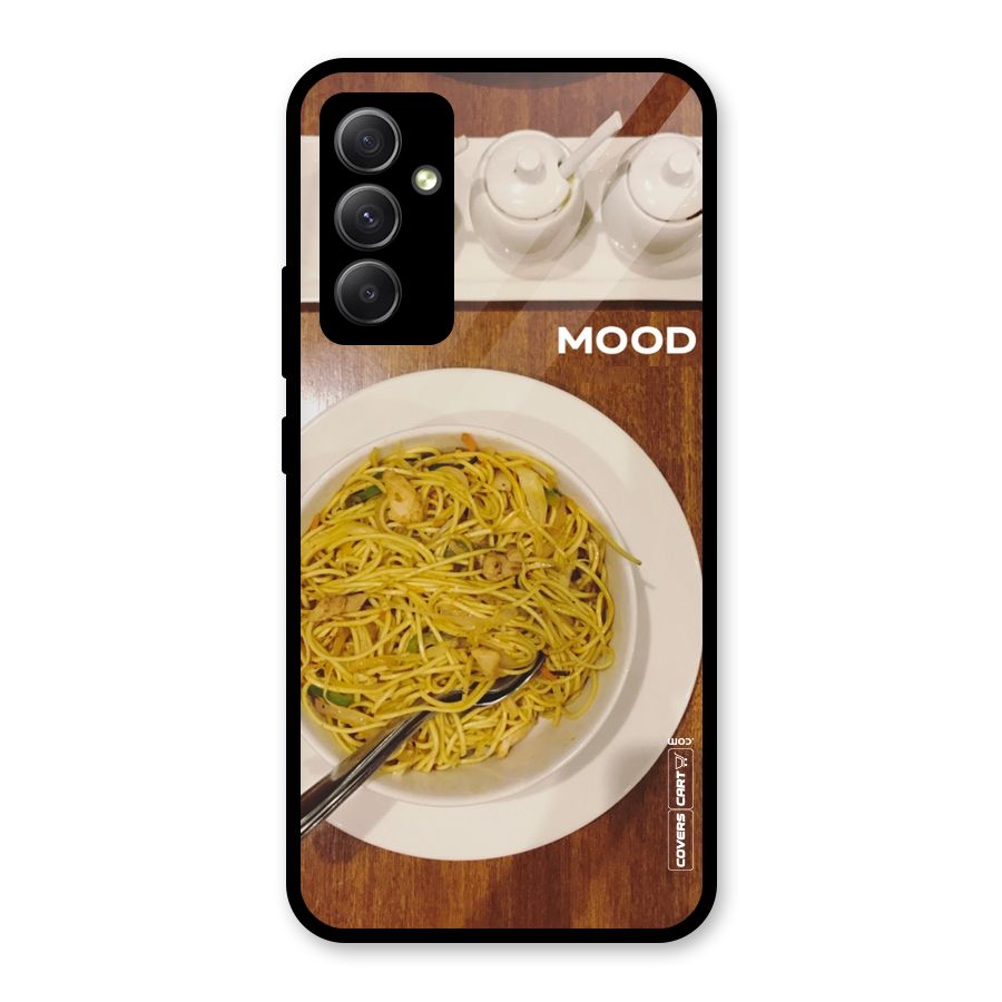 Hogging Mood Glass Back Case for Galaxy A34