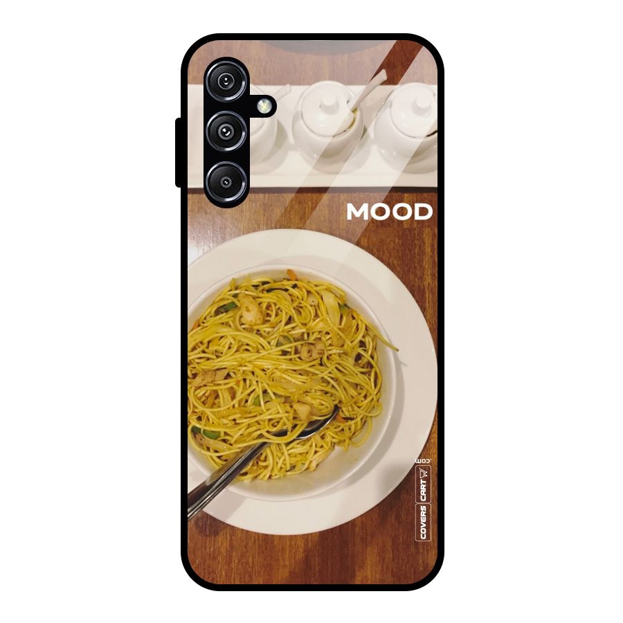 Hogging Mood Glass Back Case for Galaxy M34 5G