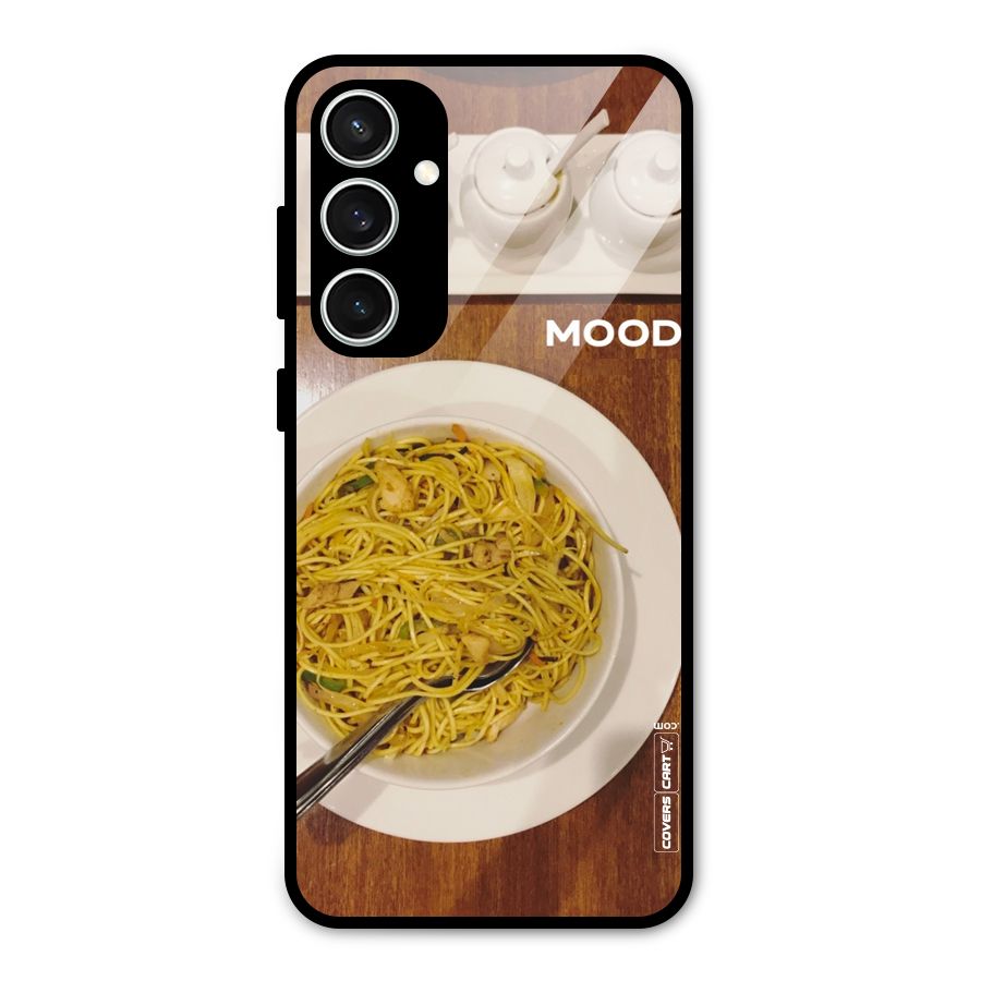 Hogging Mood Glass Back Case for Galaxy S23 FE