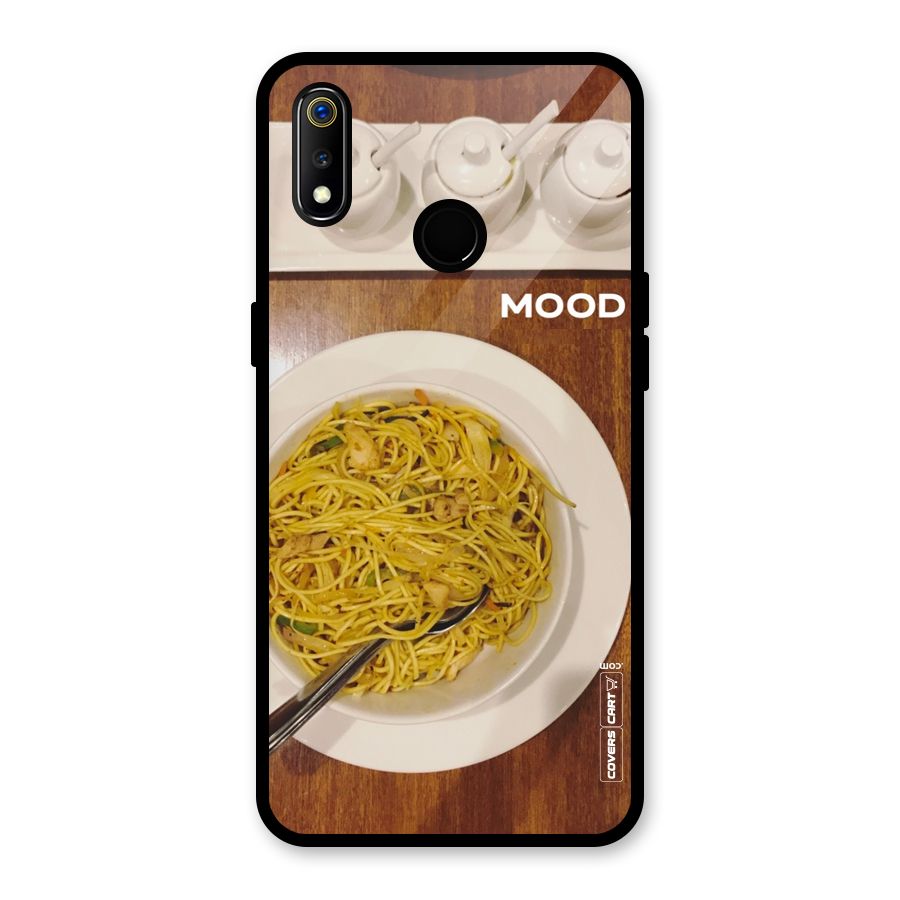 Hogging Mood Glass Back Case for Realme 3i