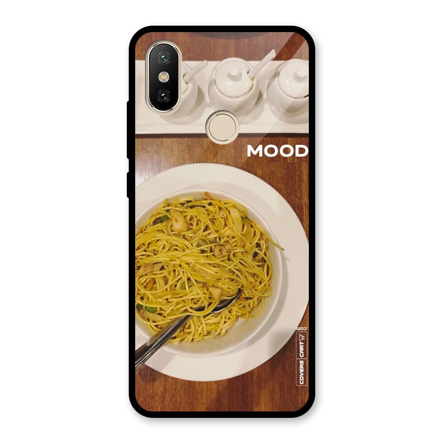 Hogging Mood Glass Back Case for Redmi A2