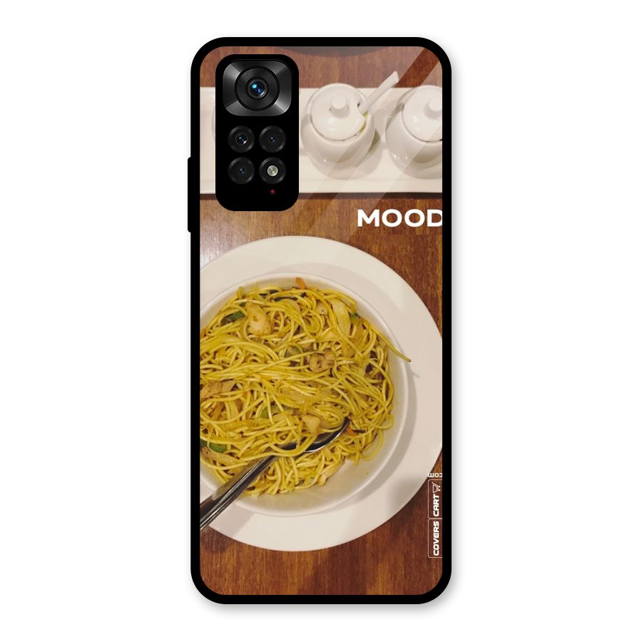 Hogging Mood Glass Back Case for Redmi Note 11S