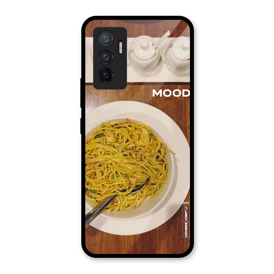 Hogging Mood Glass Back Case for Vivo V23e